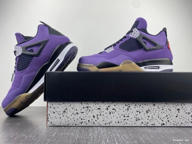 (FRIENDS PURPLE 766296 RETRO FAMILY) AND TRAVIS LN4 SCOTT 4 JORDAN 0626